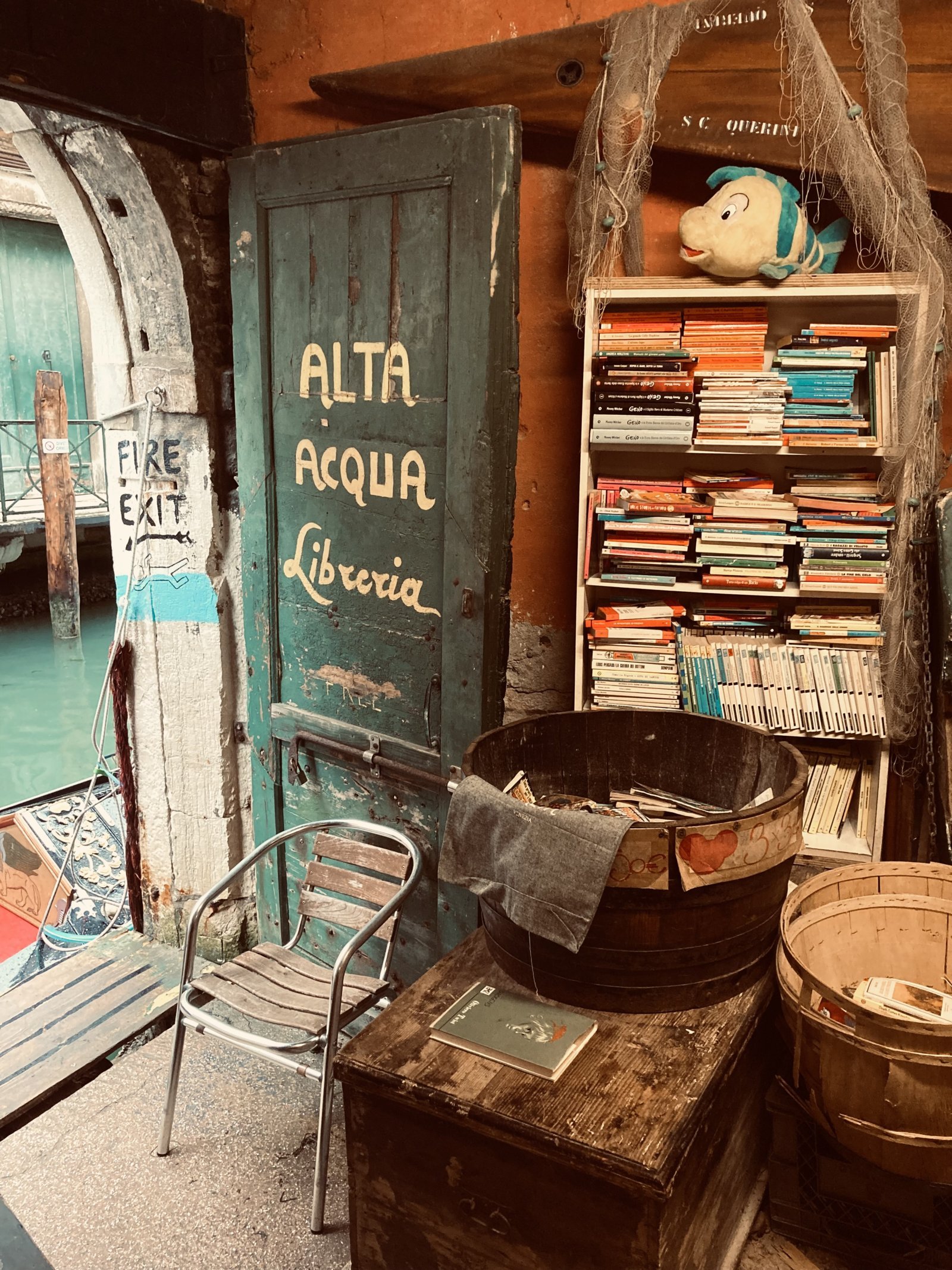 Libreria Acqua Alta - eine besondere Buchhandlung
