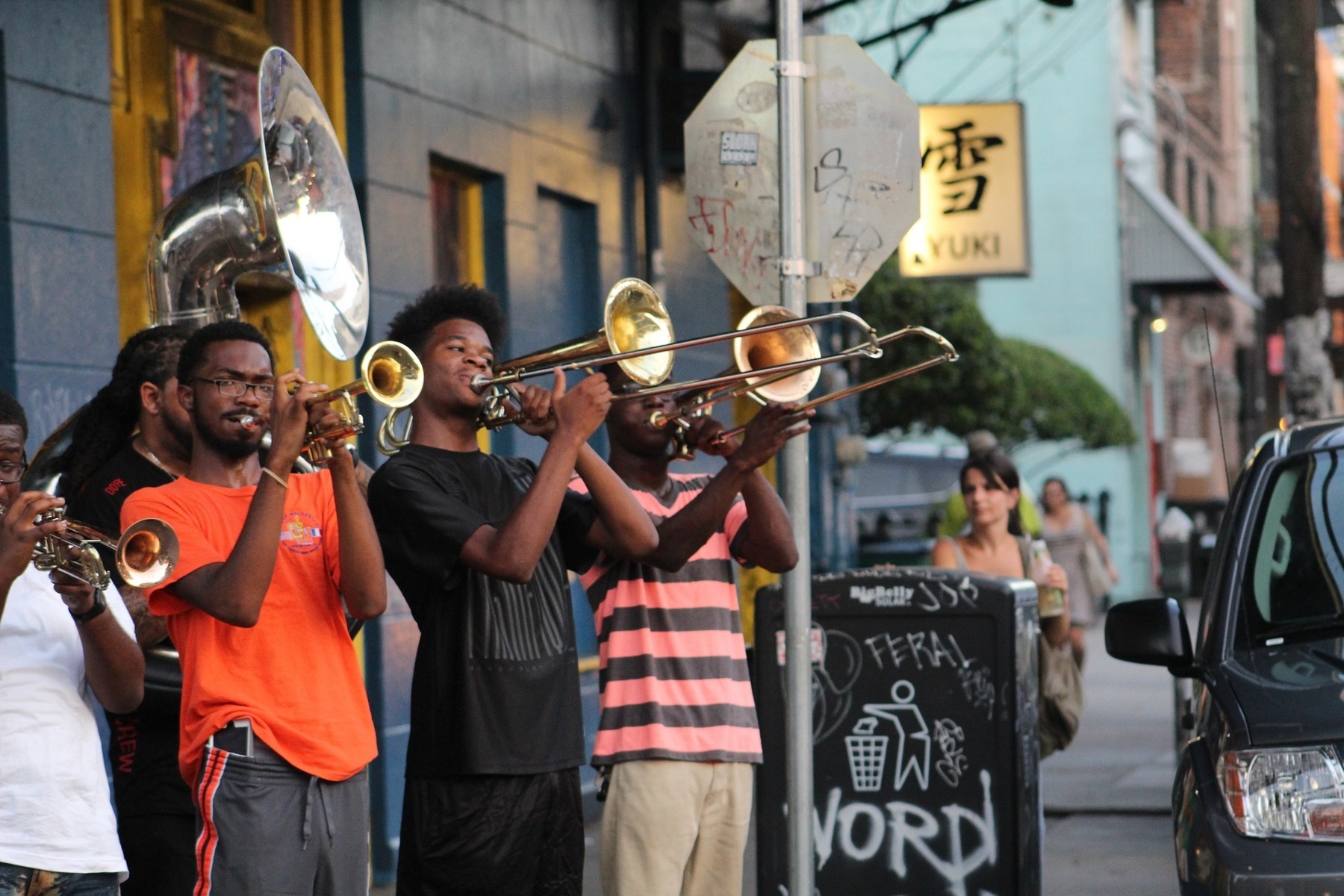 New Orleans - Blues und Jazz am Strassenrand