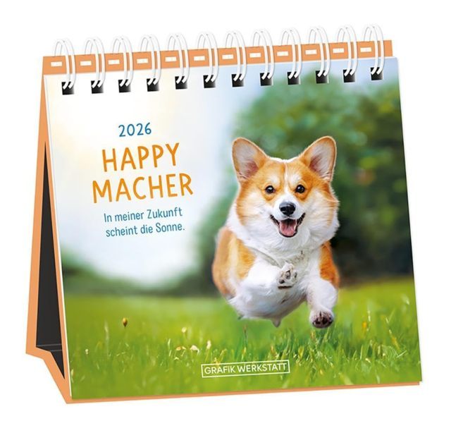 Happymacher Postkartenkalender 2026