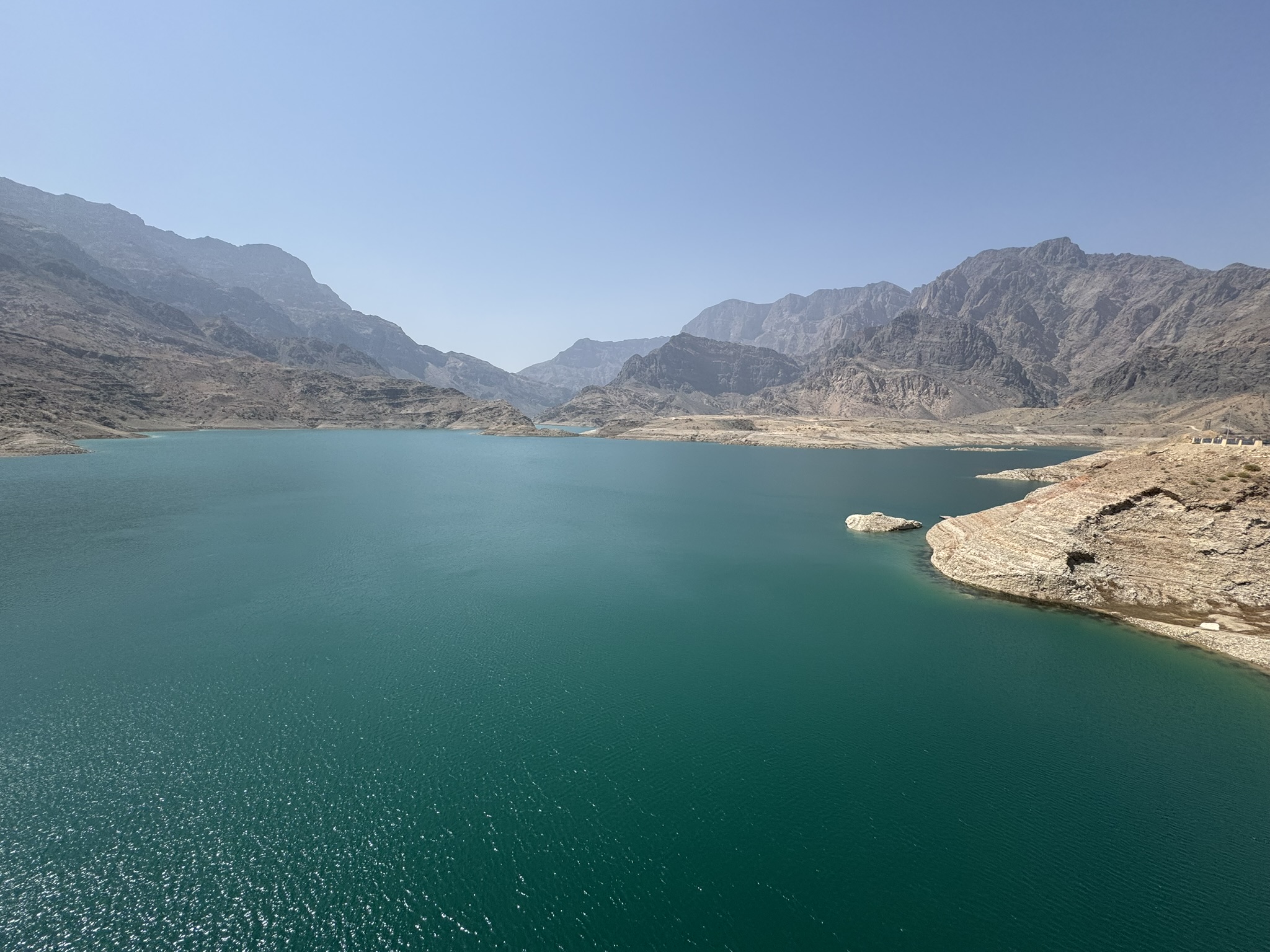 Wadi Dayqah - der größte Staudamm des Oman